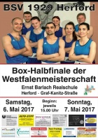 Westfalenmeisterschaft 2017 Viertelfinale / Halbfinale